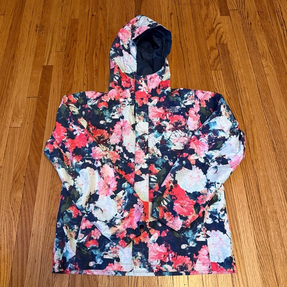 The North Face Floral Hooded Shell Jacket - Picture 1 of 4